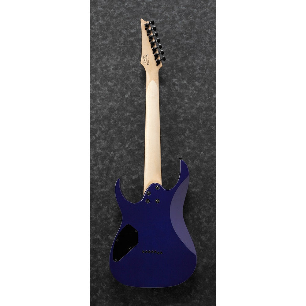 Ibanez GRG7221QATBB GIO RG Electric Guitar, Purpleheart Fretboard, Transparent Blue Burst