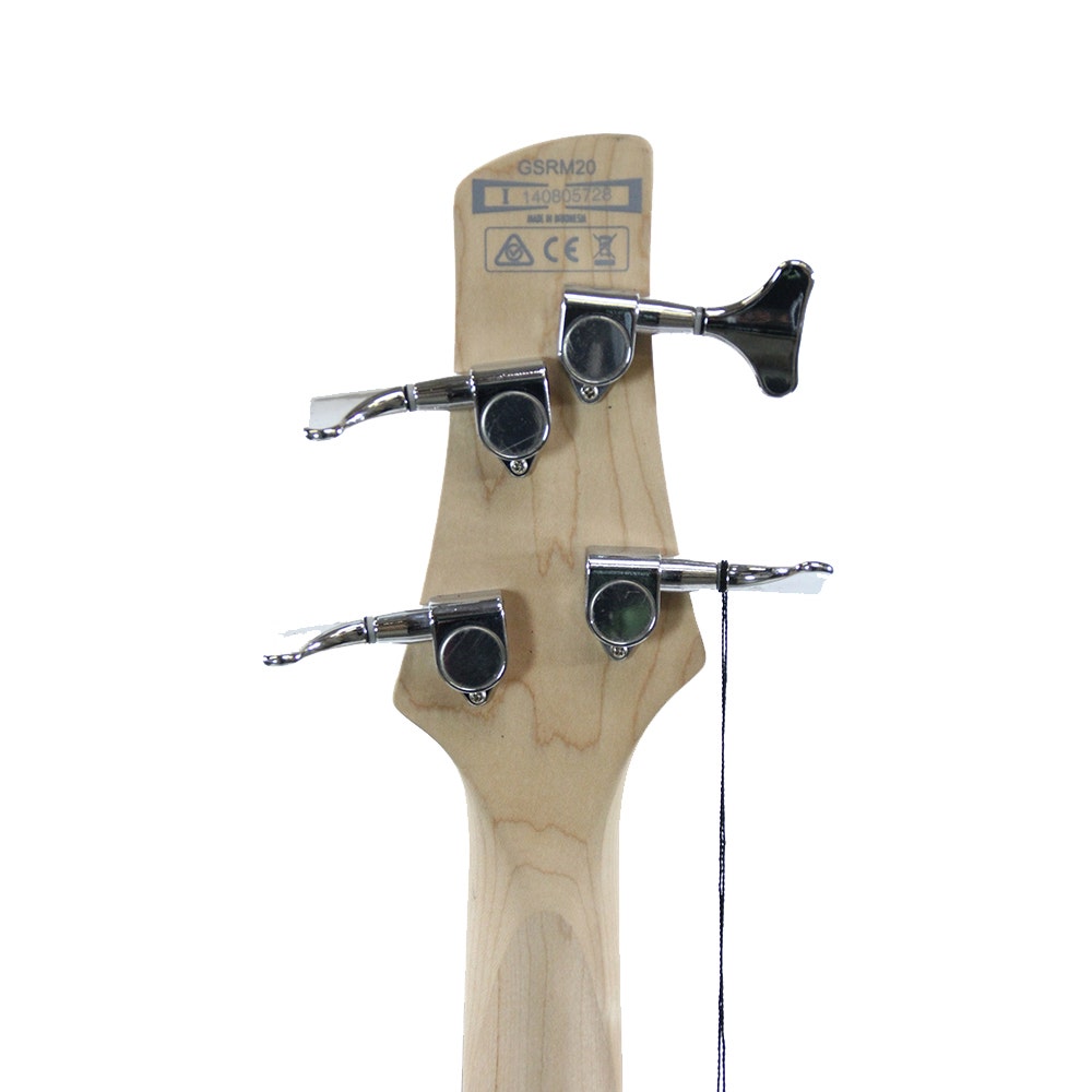 Ibanez GSRM20SLB miKro Series Short-Scale Student Electric Bass Guitar Starlight Blue Finish (B-Stock)
