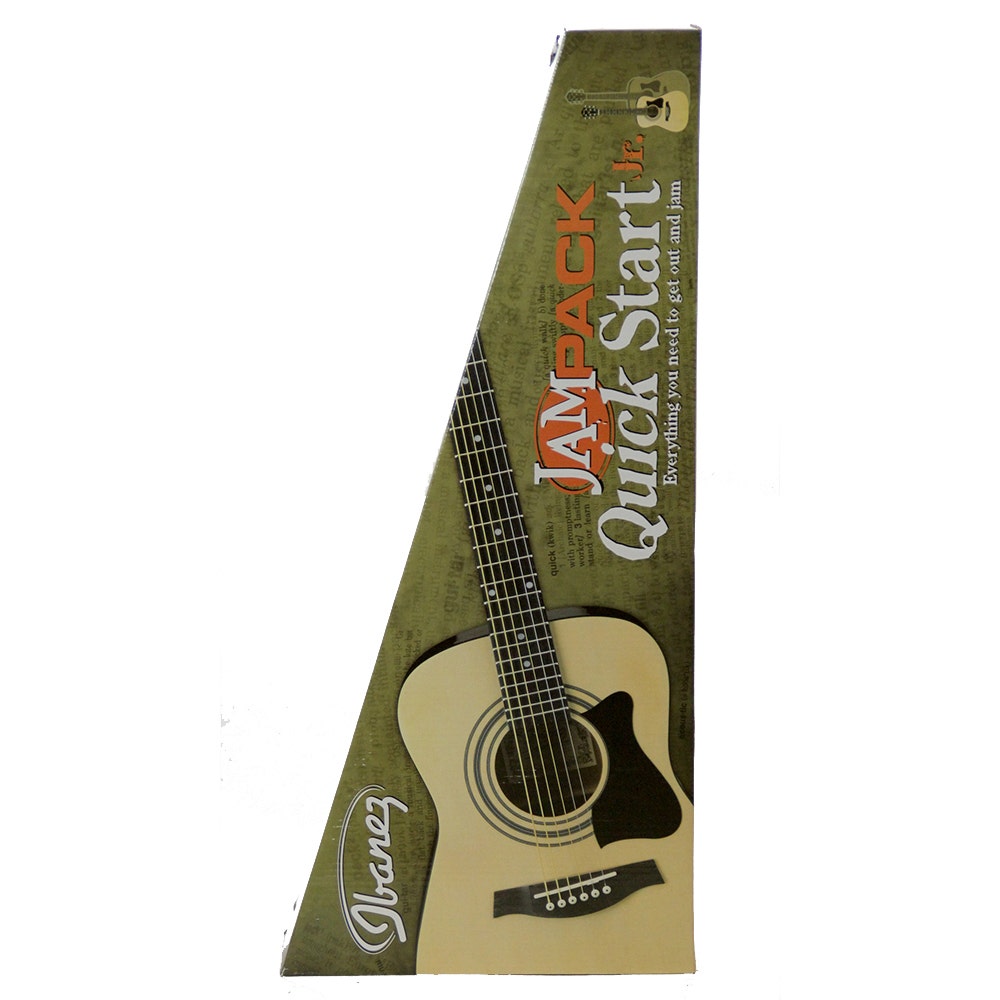 Ibanez IJV30 Quickstart 3/4 Acoustic Guitar Pack Natural (B-Stock)