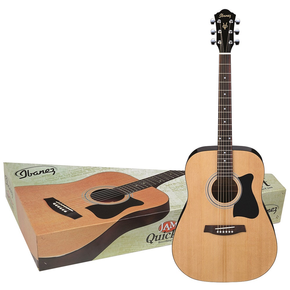 Ibanez IJV50 JAMPACK Acoustic Guitar Package Natural (B-Stock)