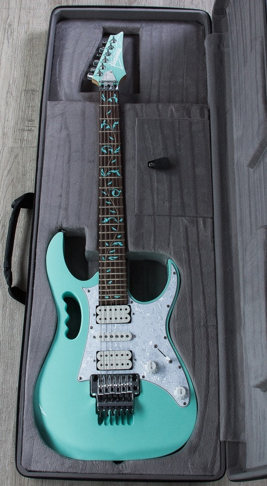 Ibanez JEM70V SFG Steve Vai Signature Series Electric Guitar with Hard Case - Sea Foam Green (Open Box)