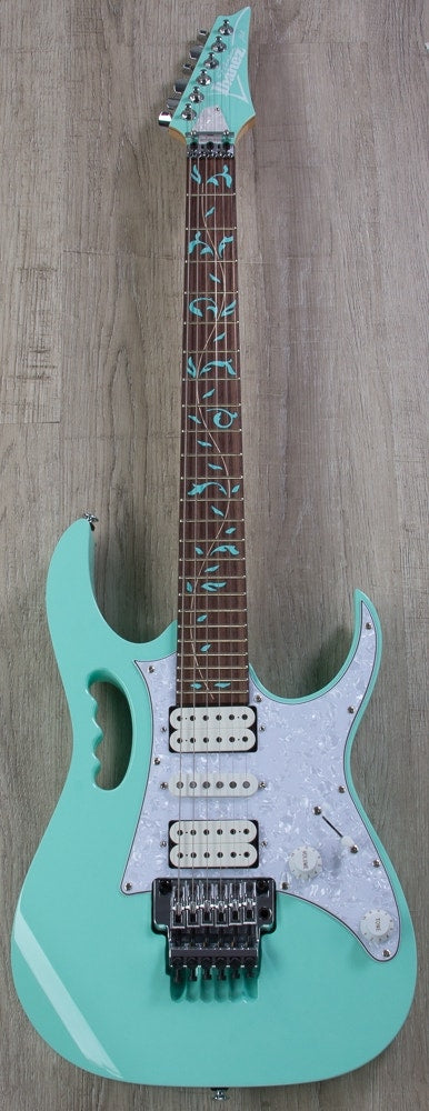 Ibanez JEM70V SFG Steve Vai Signature Series Electric Guitar with Hard Case - Sea Foam Green (Open Box)