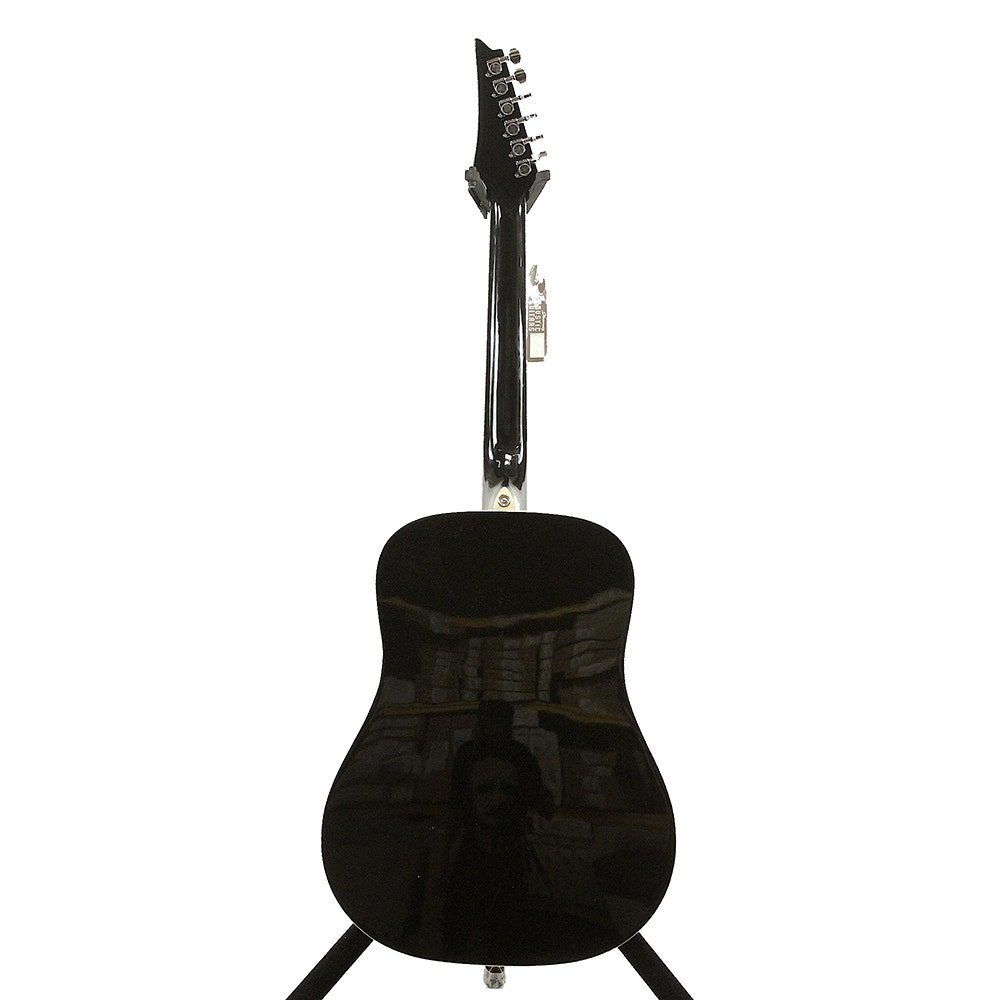 Ibanez LS300 Limited Edition Dreadnought Acoustic Guitar in Black (B-Stock)