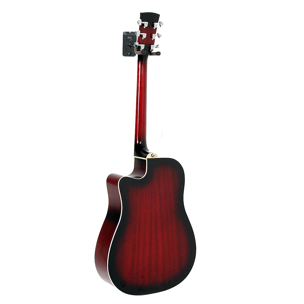Ibanez PF28ECE TRS Dreadnought Cutaway Acoustic-Electric Guitar - Transparent Red Sunburst High Gloss (B-Stock)