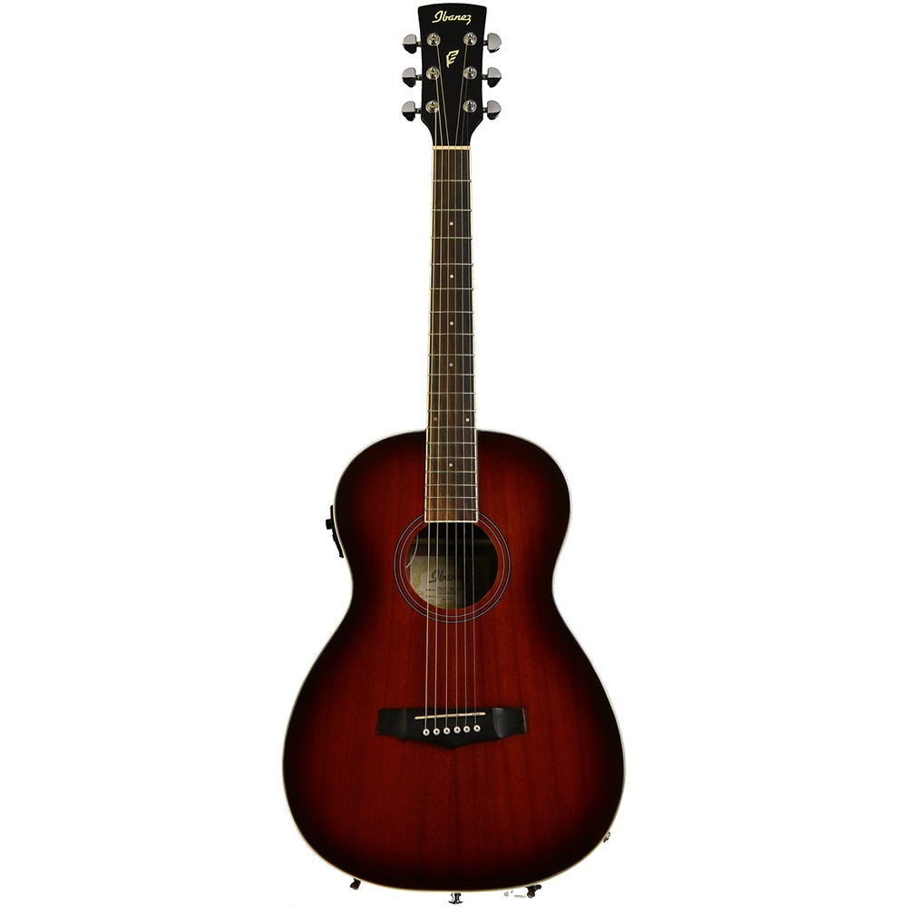 Ibanez PN12EVMS Parlor Performance 6-string Acoustic-Electric Guitar in Vintage Mahogany Sunburst Gloss (B-Stock)