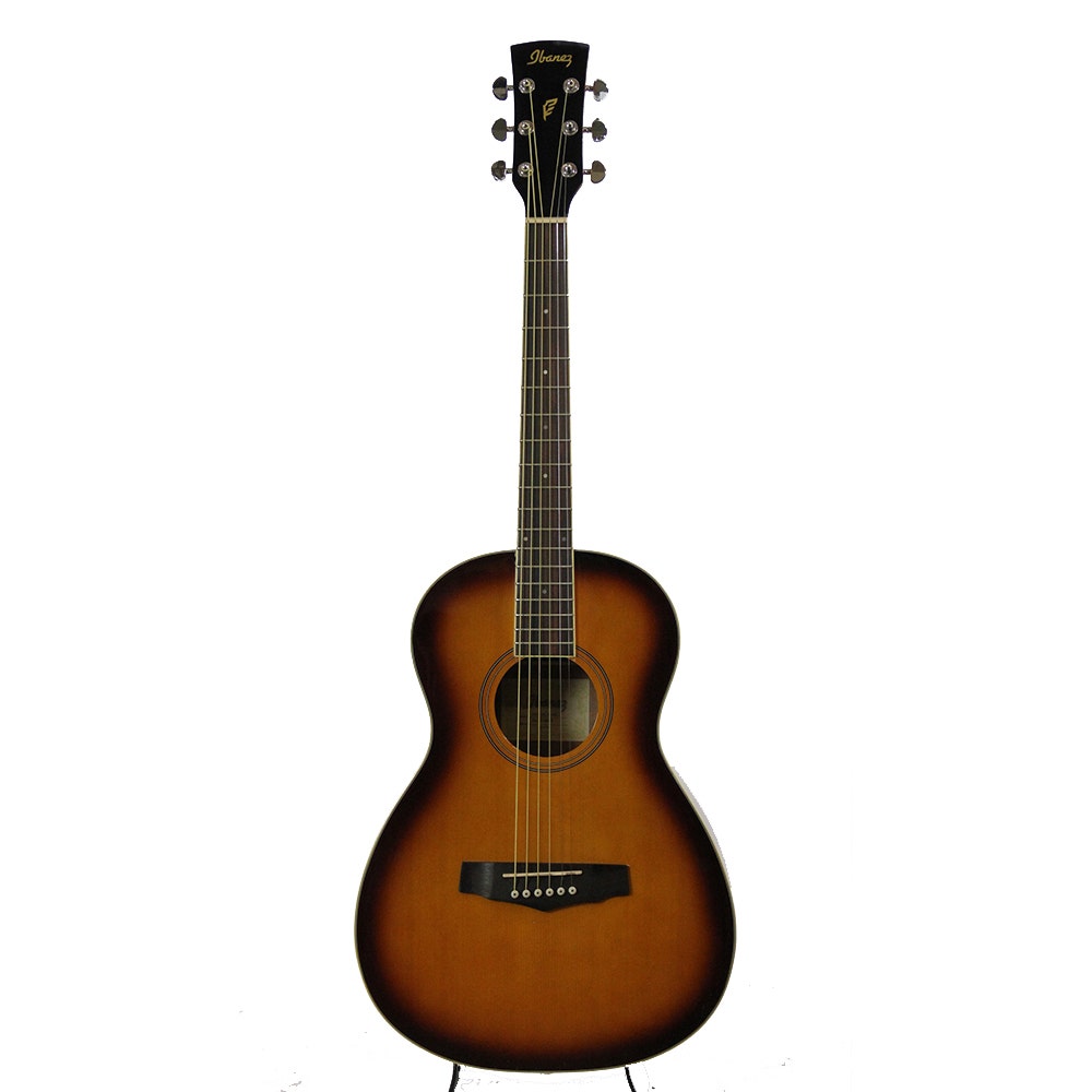 Ibanez PN15BS Parlor Body Acoustic Guitar in Brown Sunburst (B-Stock)