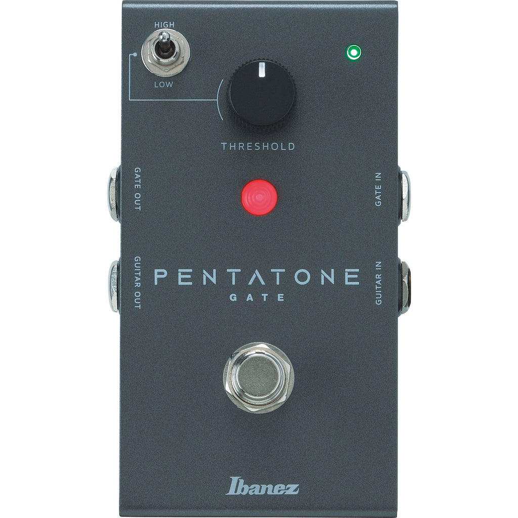 Ibanez Pentatone Gate Quick-Response Noise Gate Guitar Effect Pedal with Threshold Switch