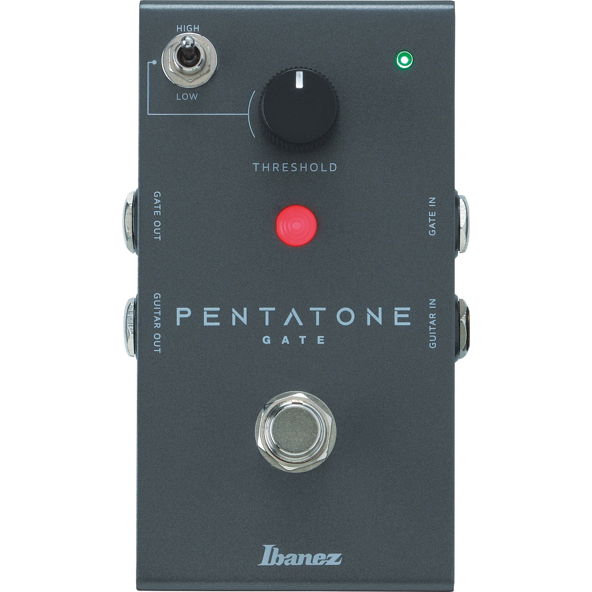 Ibanez Pentatone Gate Quick-Response Noise Gate Guitar Effect Pedal with Threshold Switch