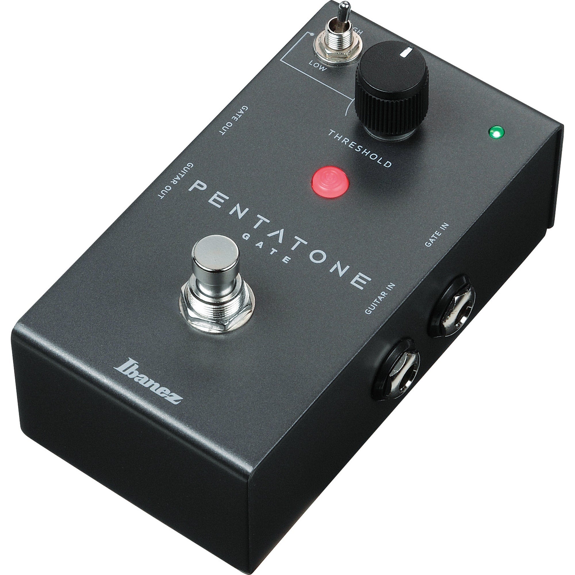 Ibanez Pentatone Gate Quick-Response Noise Gate Guitar Effect Pedal with Threshold Switch