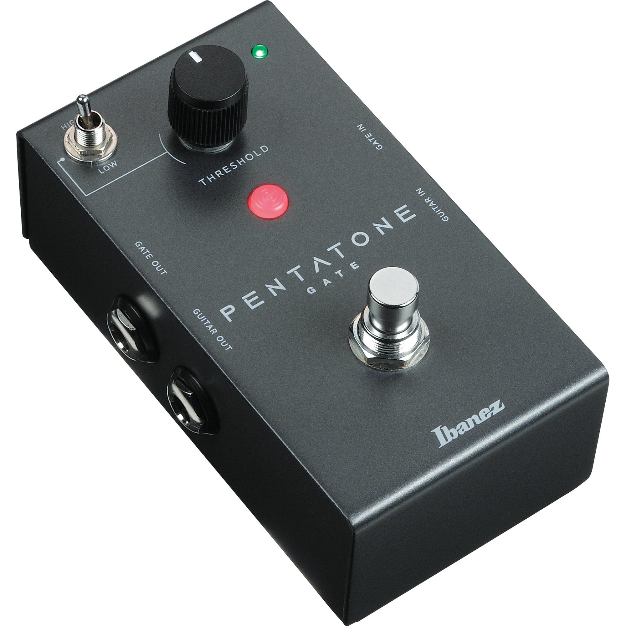 Ibanez Pentatone Gate Quick-Response Noise Gate Guitar Effect Pedal with Threshold Switch
