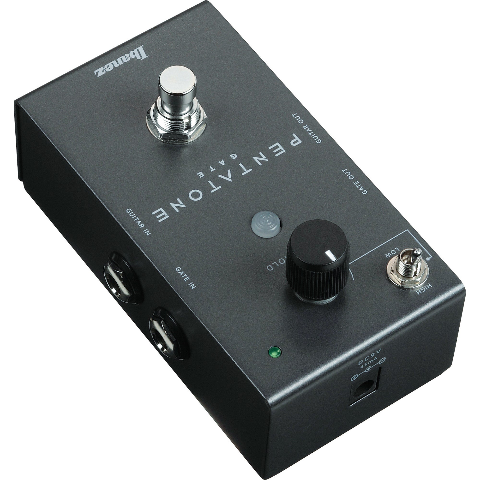 Ibanez Pentatone Gate Quick-Response Noise Gate Guitar Effect Pedal with Threshold Switch