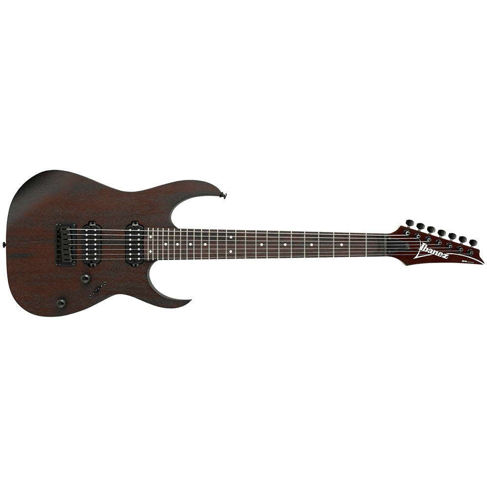 Ibanez RG7421 Electric Guitar, 7-String, Jatoba Fretboard, Walnut Flat (B-Stock)
