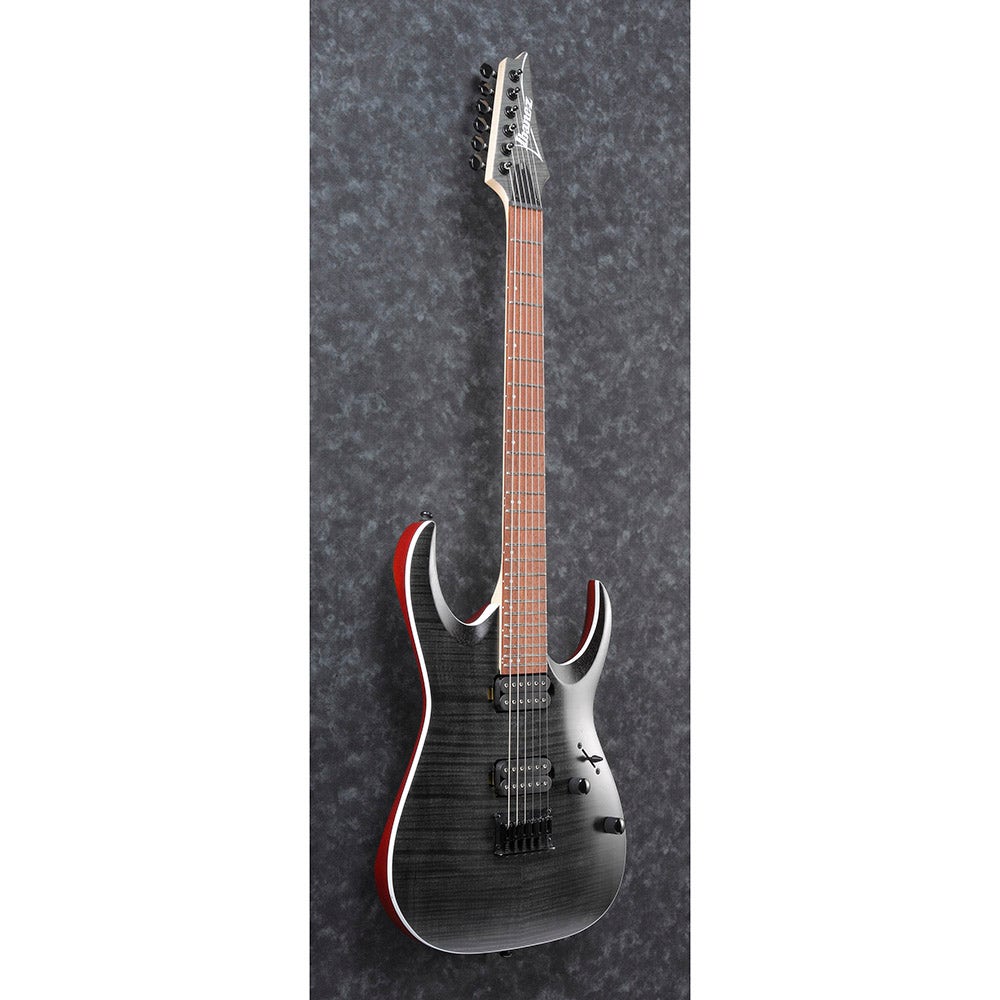Ibanez RGA42FMTGF RGA Standard Electric Guitar, Jatoba Fretboard, Transparent Gray Flat