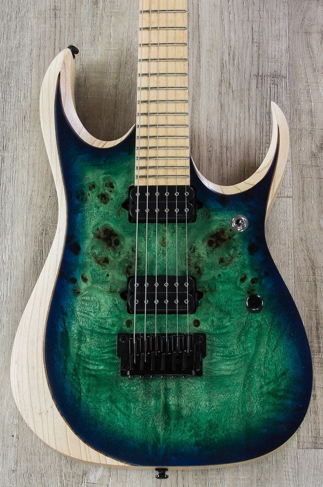 Ibanez RGDIX6MPB SBB Iron Label RGD Electric Guitar - Surreal Blue Burst (Open Box)