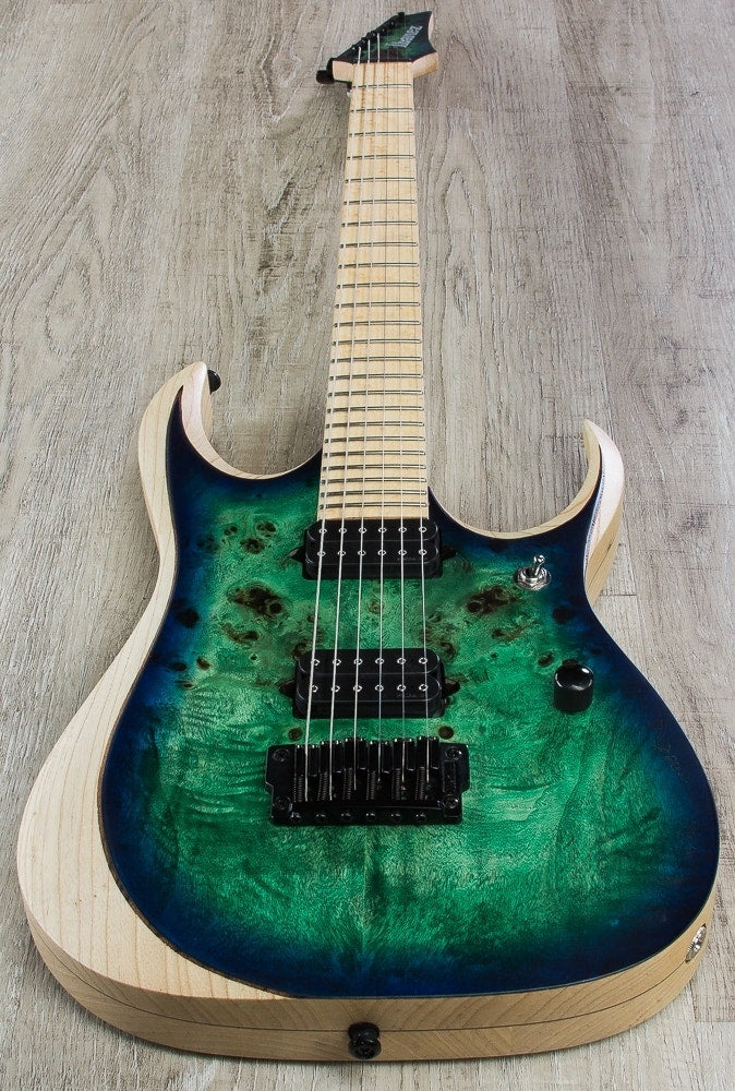 Ibanez RGDIX6MPB SBB Iron Label RGD Electric Guitar - Surreal Blue Burst (Open Box)