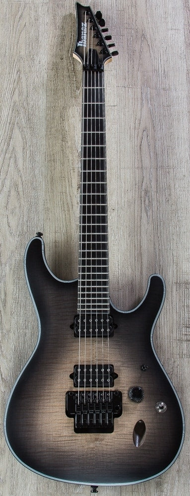 Ibanez SIX6DFM DCB Iron Label S Series Flamed Maple Top Electric Guitar - Dark Space Burst (Open Box)