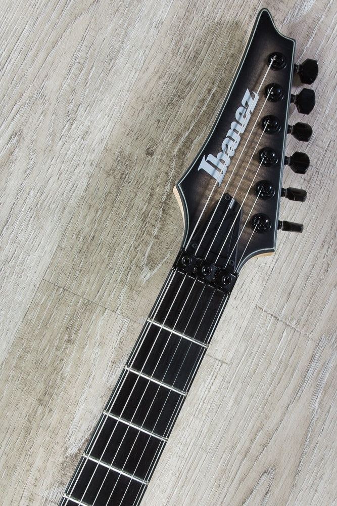 Ibanez SIX6DFM DCB Iron Label S Series Flamed Maple Top Electric Guitar - Dark Space Burst (Open Box)