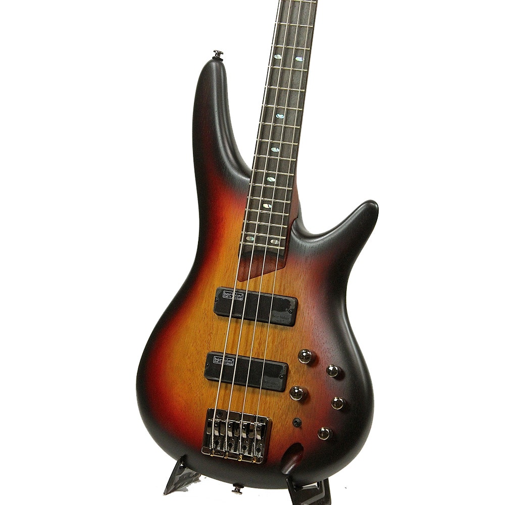 Ibanez SR500 4-string Electric Bass Guitar in Tri-fade Burst Flat (B-Stock)