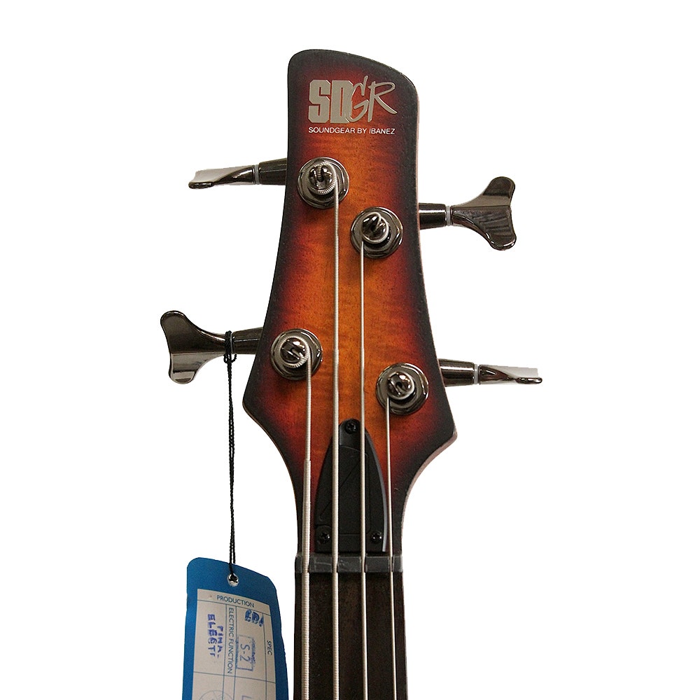 Ibanez SR500 4-string Electric Bass Guitar in Tri-fade Burst Flat (B-Stock)