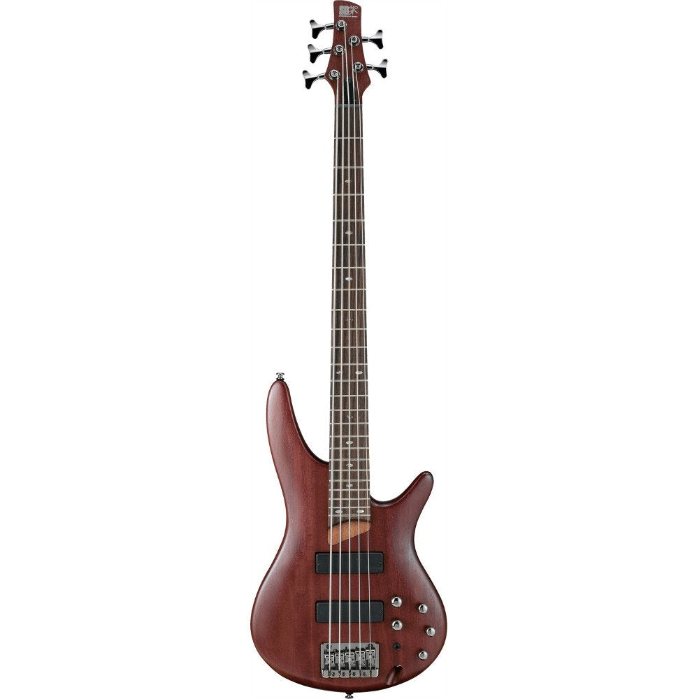 Ibanez SR505 BM SR Series Electric 5-String Bass Guitar with Bartolini Pickups - Brown Mahogany Finish (Open Box)