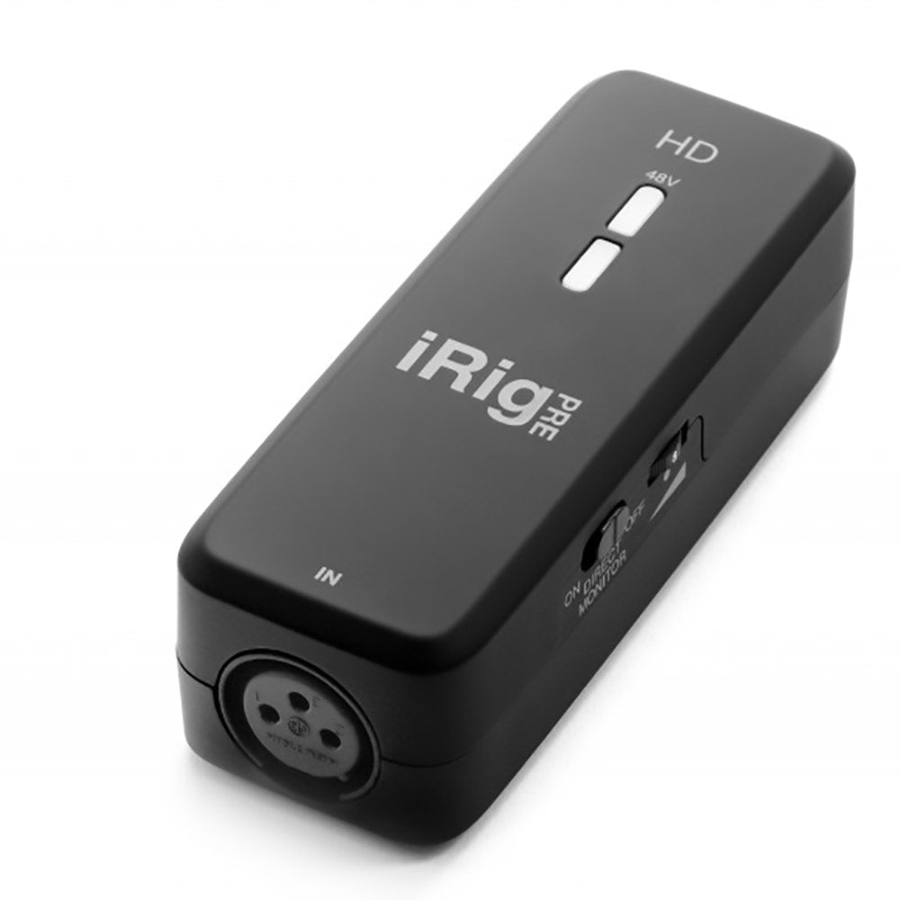 IK Multimedia iRig Pre HD Digital High Definition Microphone Interface