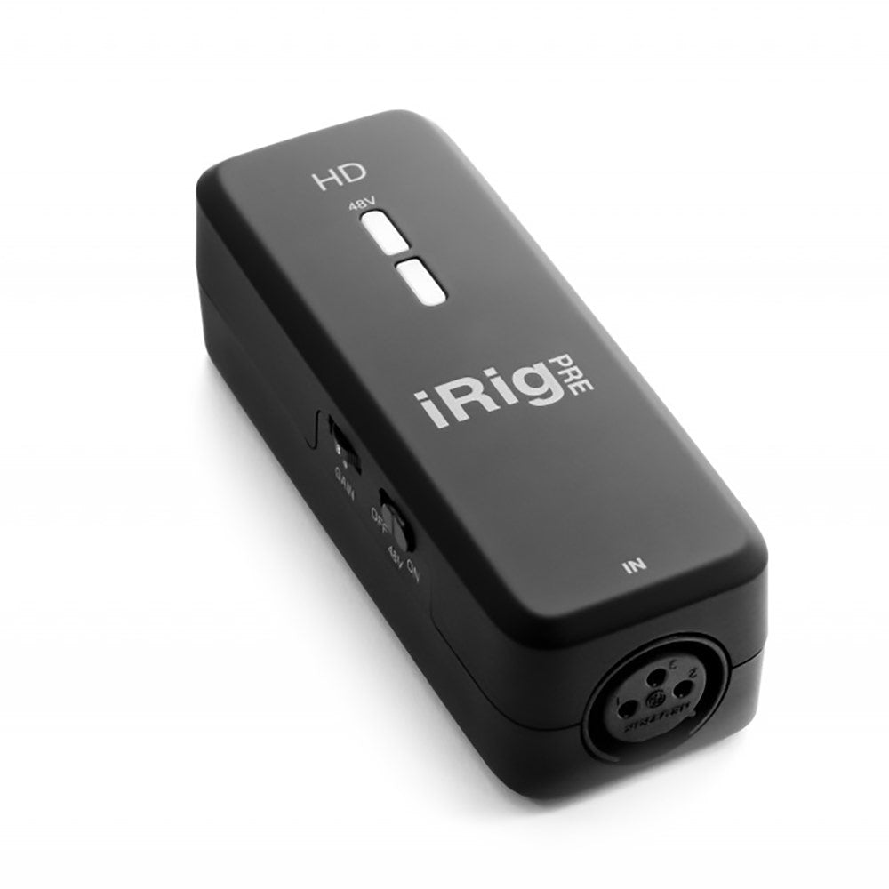 IK Multimedia iRig Pre HD Digital High Definition Microphone Interface