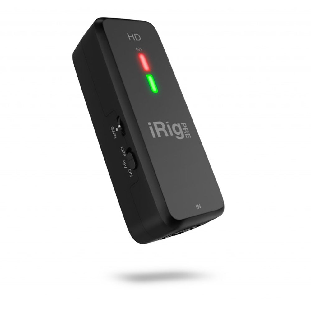 IK Multimedia iRig Pre HD Digital High Definition Microphone Interface