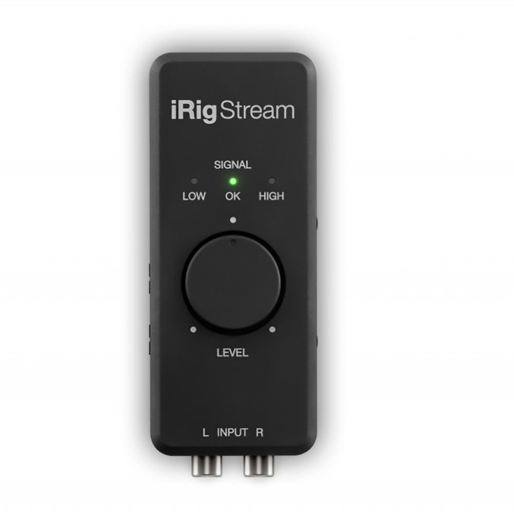 IK Multimedia iRig Stream Streaming Audio Interface for Podcasting and Livestreaming