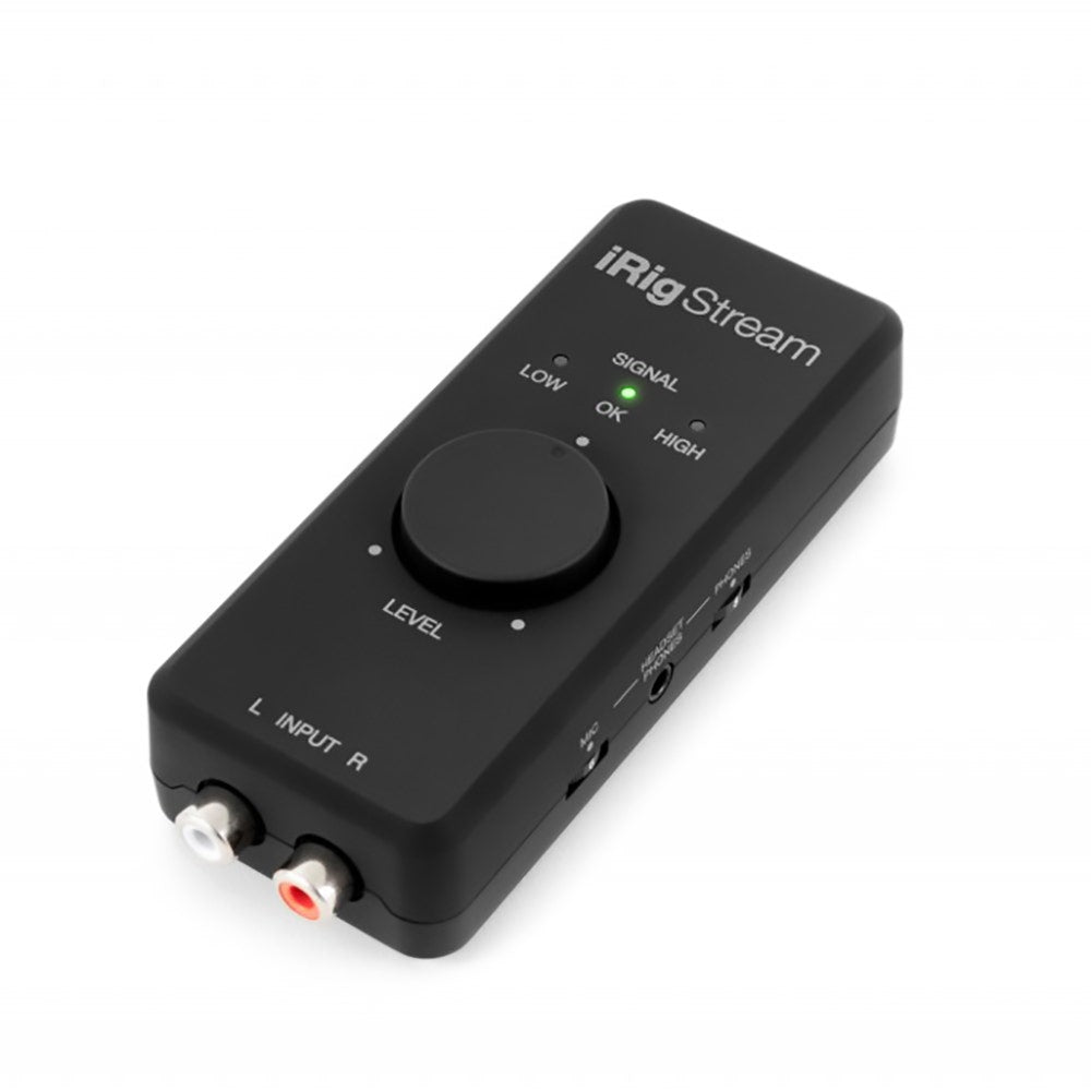 IK Multimedia iRig Stream Streaming Audio Interface for Podcasting and Livestreaming