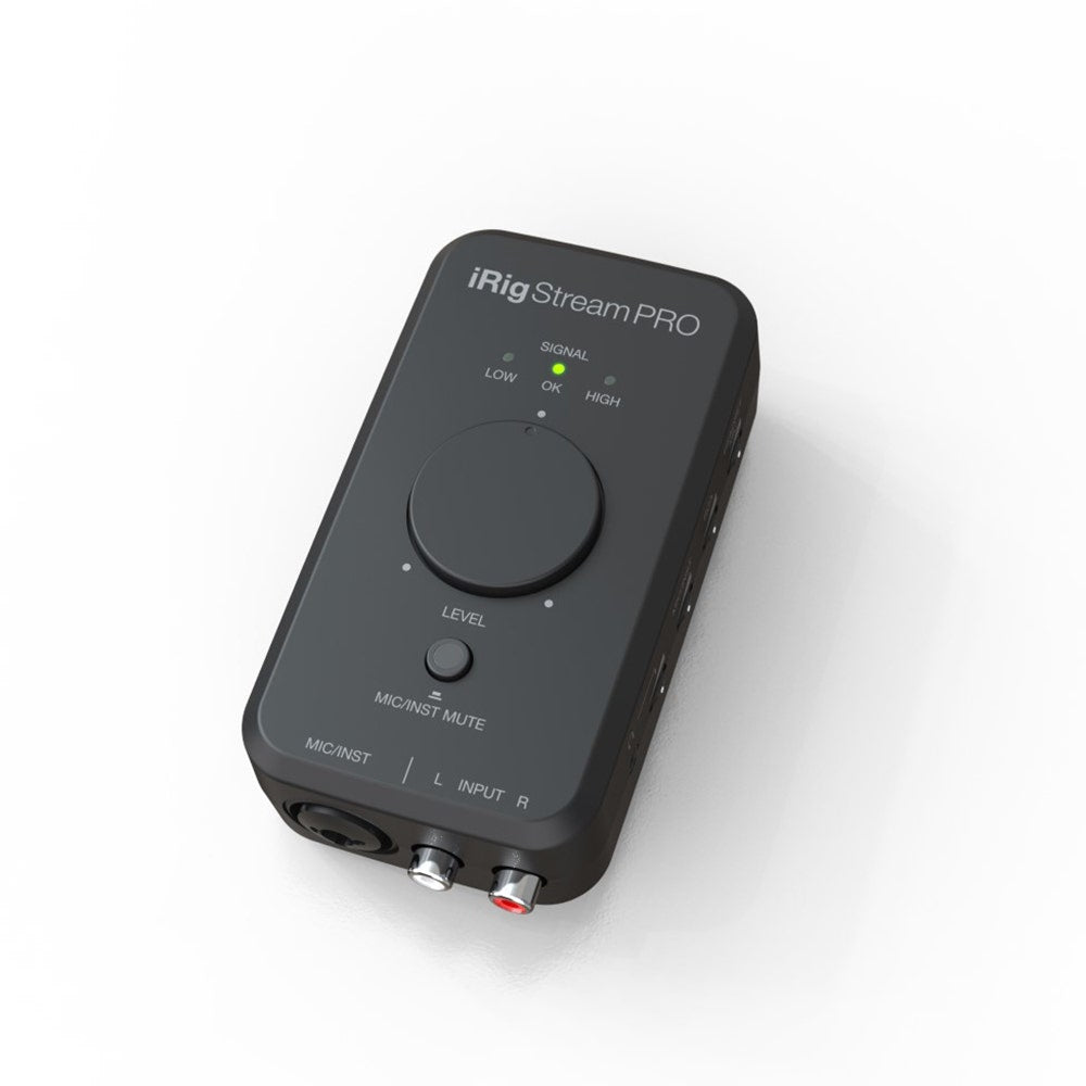 IK Multimedia iRig Stream Pro Streaming Audio Interface w/ In-Line Multi-Input Mixer
