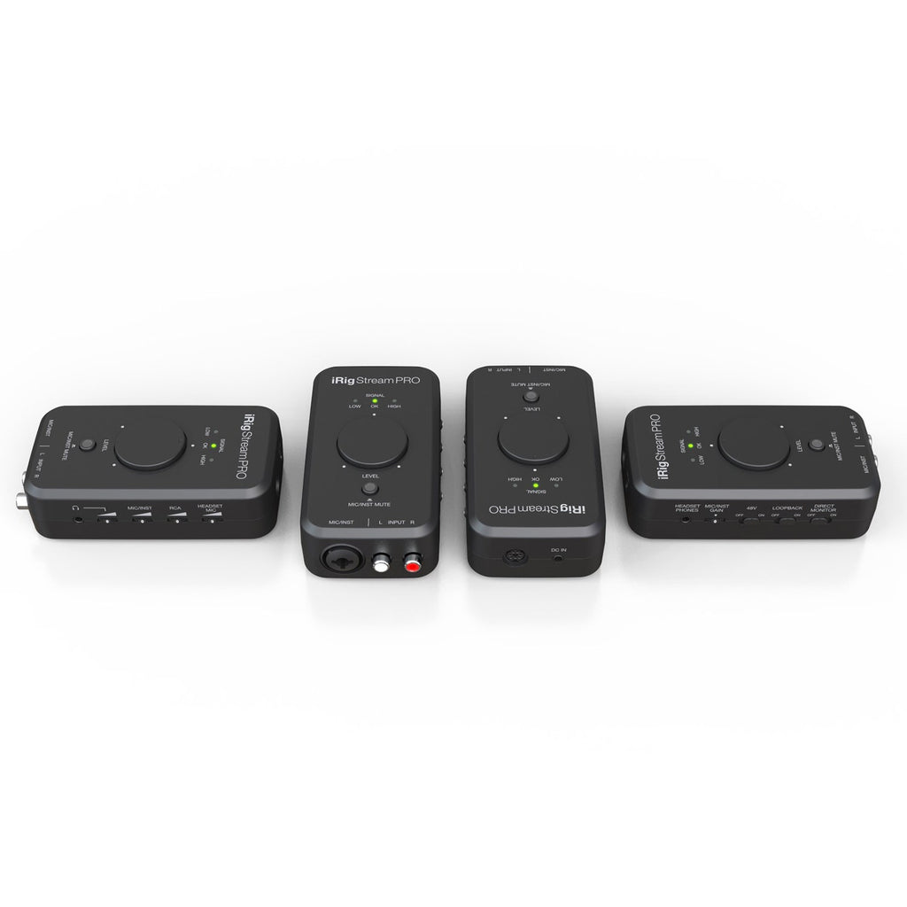 IK Multimedia iRig Stream Pro Streaming Audio Interface w/ In-Line Multi-Input Mixer