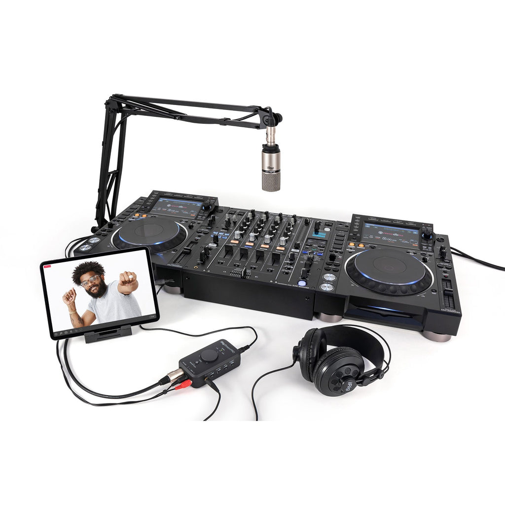 IK Multimedia iRig Stream Pro Streaming Audio Interface w/ In-Line Multi-Input Mixer