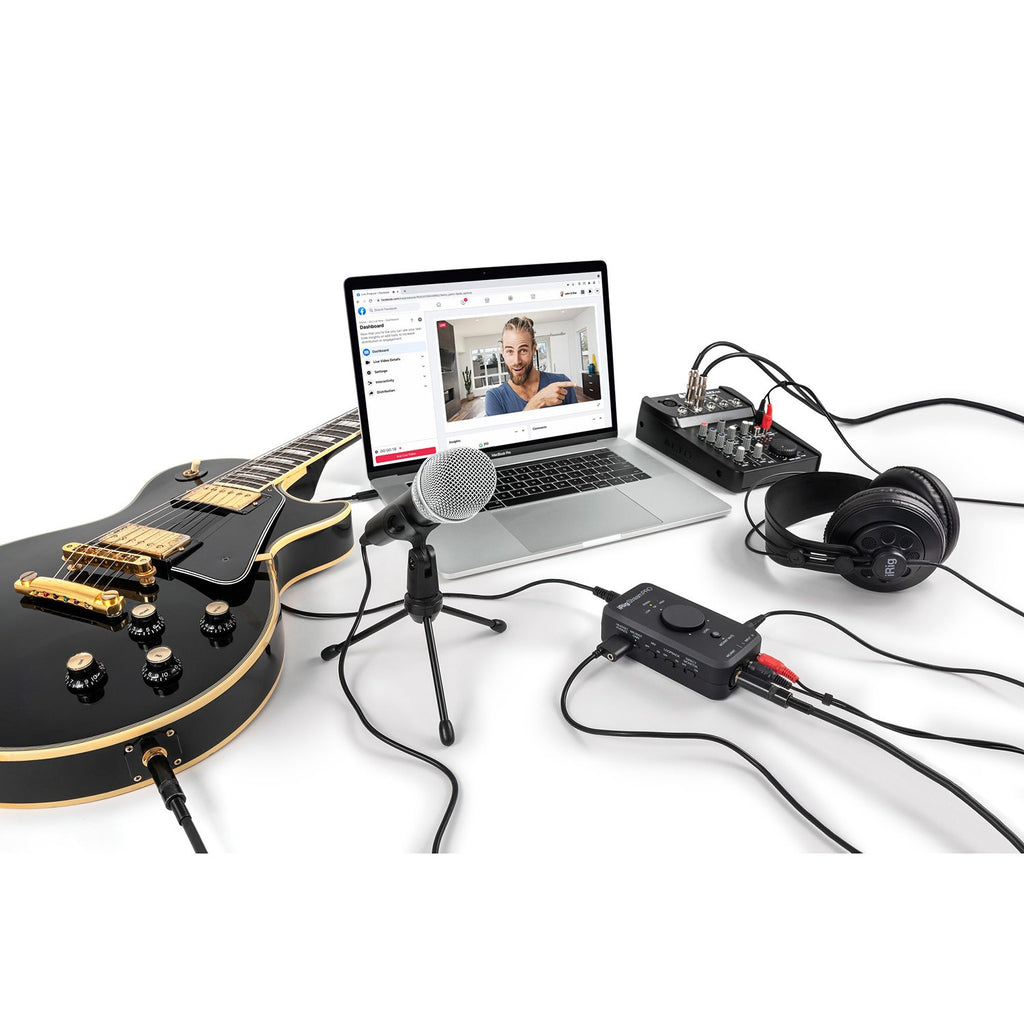 IK Multimedia iRig Stream Pro Streaming Audio Interface w/ In-Line Multi-Input Mixer