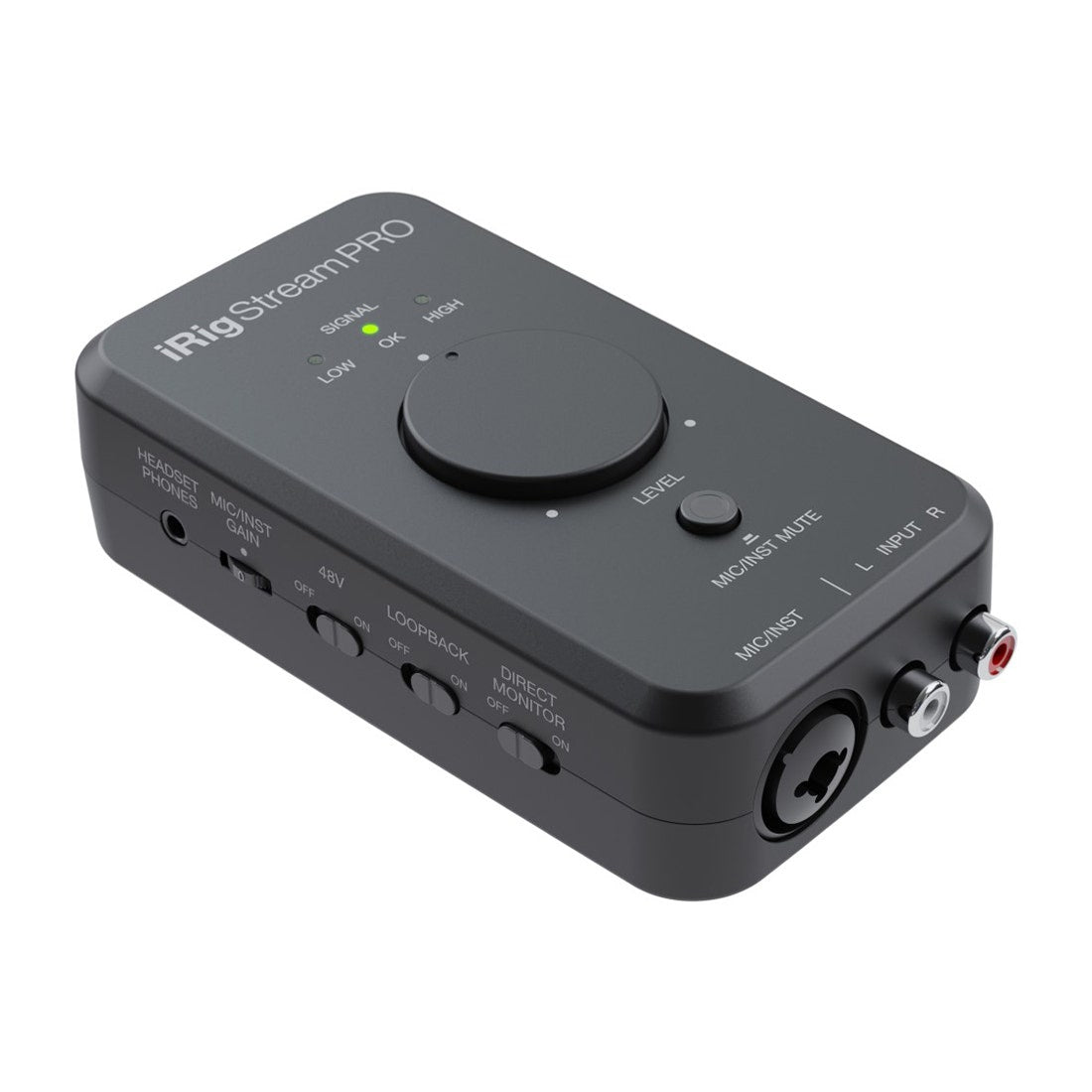 IK Multimedia iRig Stream Pro Streaming Audio Interface w/ In-Line Multi-Input Mixer