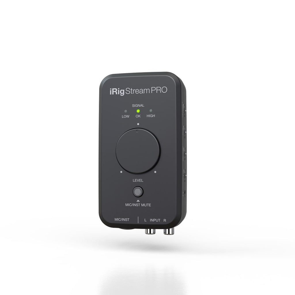 IK Multimedia iRig Stream Pro Streaming Audio Interface w/ In-Line Multi-Input Mixer