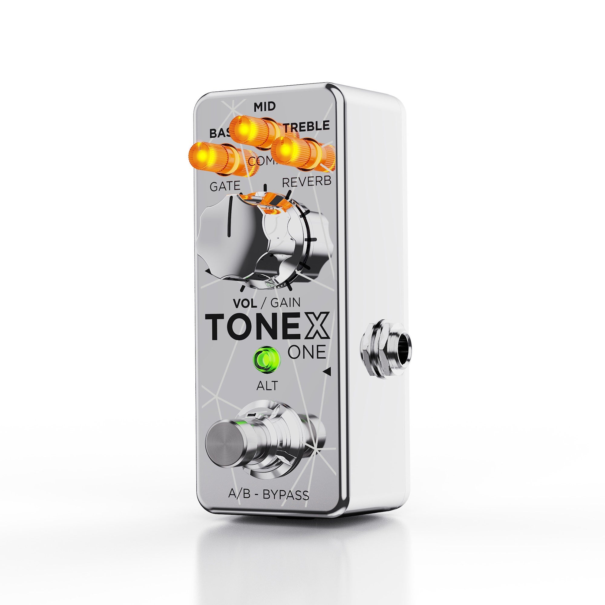 IK Multimedia TONEX ONE Joe Satriani Limited Edition Mini Amp Modeler Guitar Multi-Effect Pedal