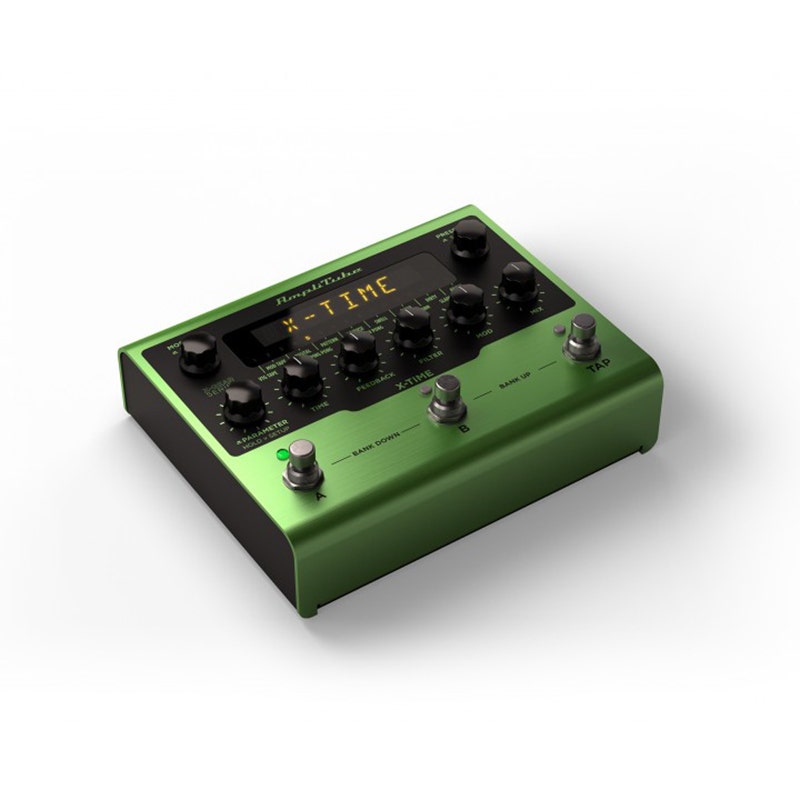 IK Multimedia AmpliTube X-Time Delay Guitar Effects Pedal w/ 16 Delay Types