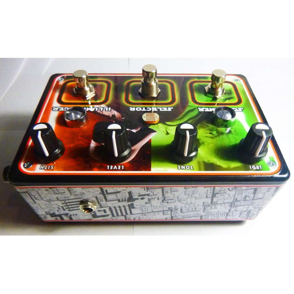 Dr. Blankenstein Illumiringer V1.5 Overdrive and Ring Modulator Guitar Effect Pedal with Theremin-style Control and Star Wars Edition Graphics