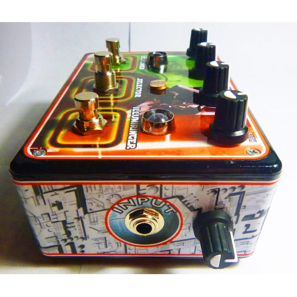 Dr. Blankenstein Illumiringer V1.5 Overdrive and Ring Modulator Guitar Effect Pedal with Theremin-style Control and Star Wars Edition Graphics