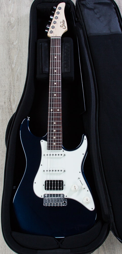 Suhr Pro Series S1 Electric Guitar, Alder Body, Rosewood Fingerboard - Mercedes Blue Metallic