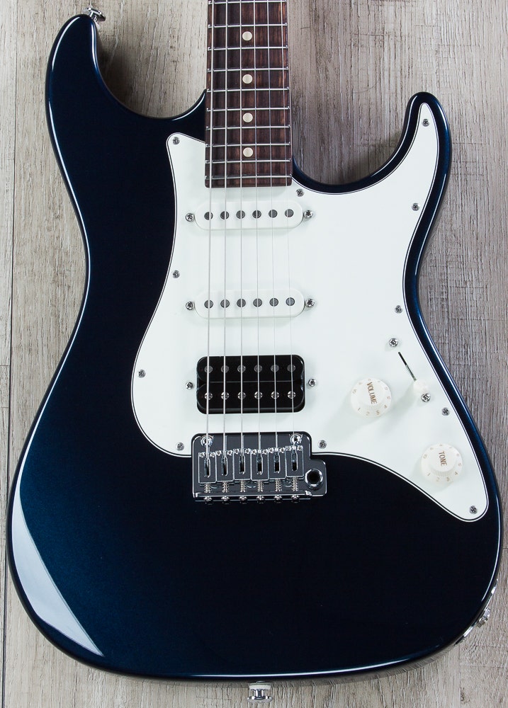 Suhr Pro Series S1 Electric Guitar, Alder Body, Rosewood Fingerboard - Mercedes Blue Metallic
