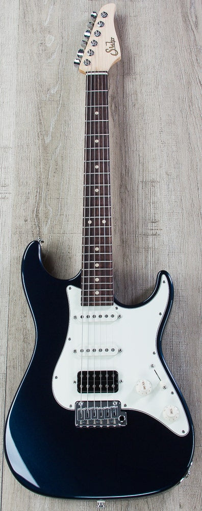Suhr Pro Series S1 Electric Guitar, Alder Body, Rosewood Fingerboard - Mercedes Blue Metallic