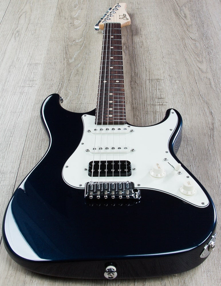 Suhr Pro Series S1 Electric Guitar, Alder Body, Rosewood Fingerboard - Mercedes Blue Metallic