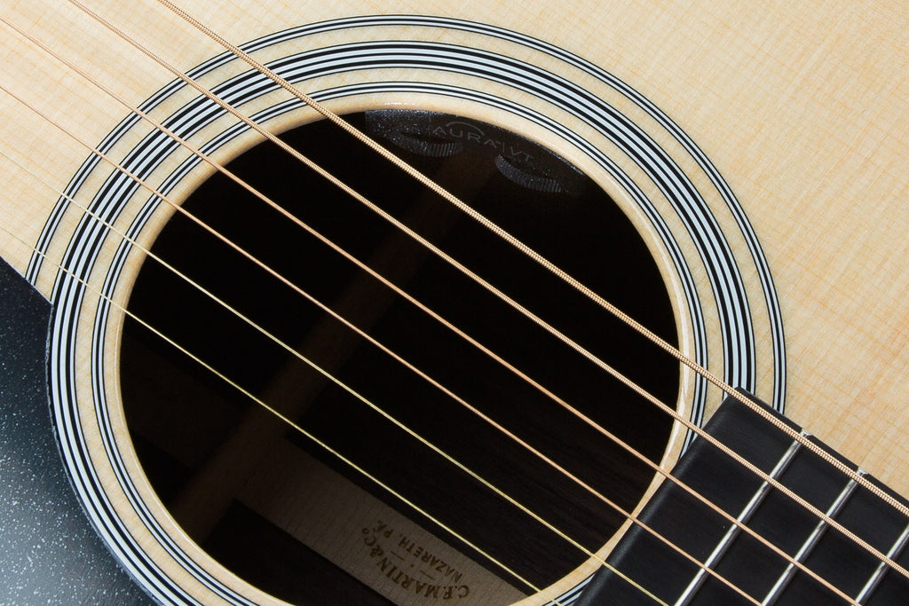 Martin D-28E Dreadnought Acoustic-Electric Guitar with Hard Case - Natural