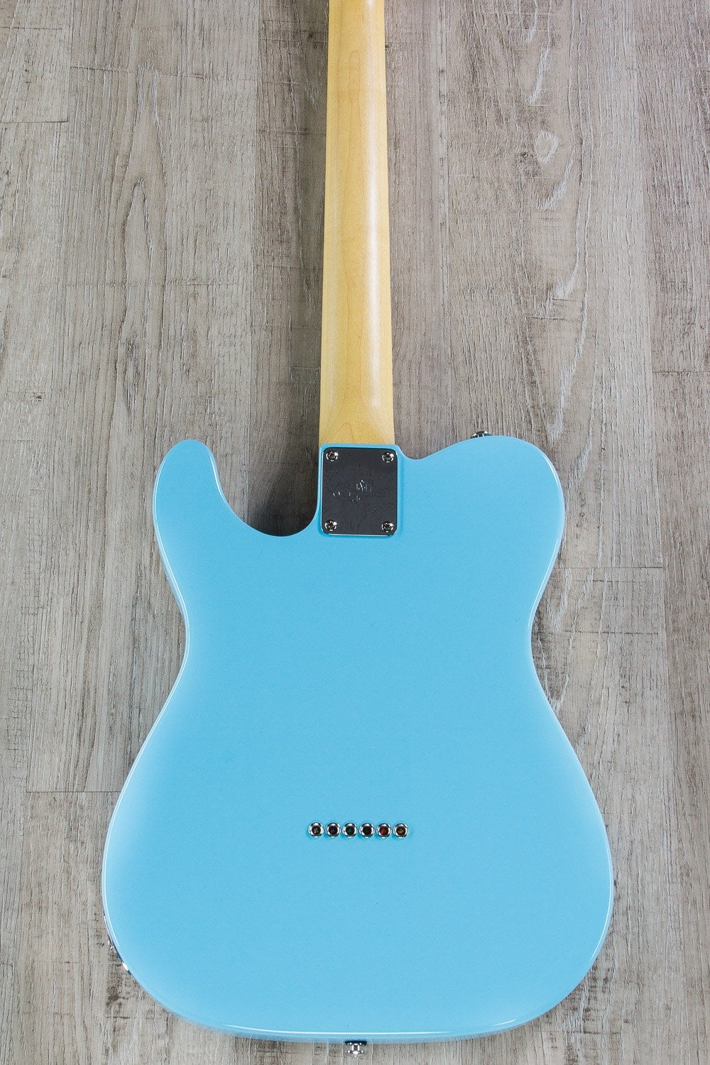 G&L USA ASAT Classic S Electric Guitar, Maple Fingerboard, Hard Case - Himalayan Blue
