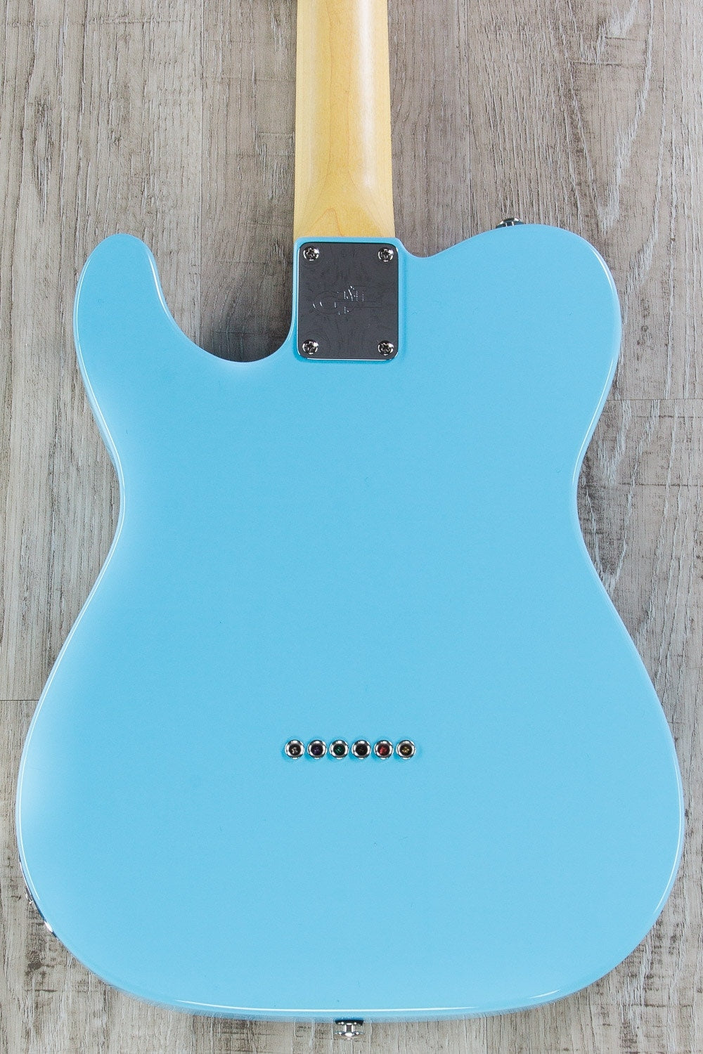 G&L USA ASAT Classic S Electric Guitar, Maple Fingerboard, Hard Case - Himalayan Blue