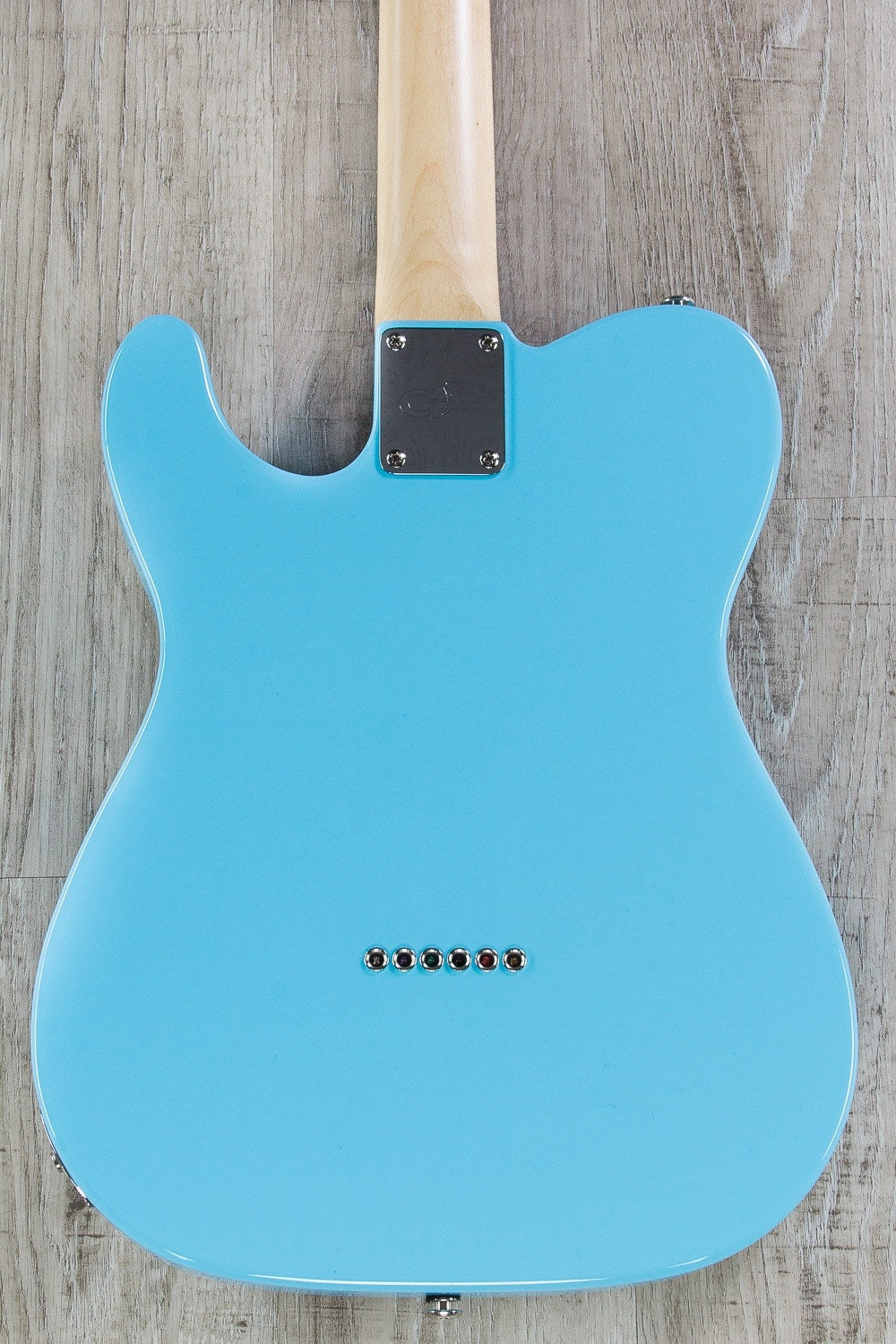 G&L USA ASAT Classic Alnico Electric Guitar, Maple Fingerboard, Hard Case - Himalayan Blue