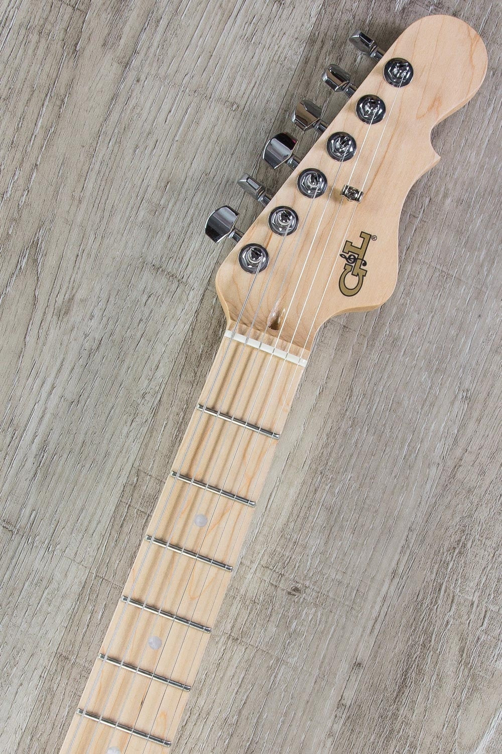 G&L USA Doheny Electric Guitar, Maple Fingerboard, Hard Case - Candy Apple Red