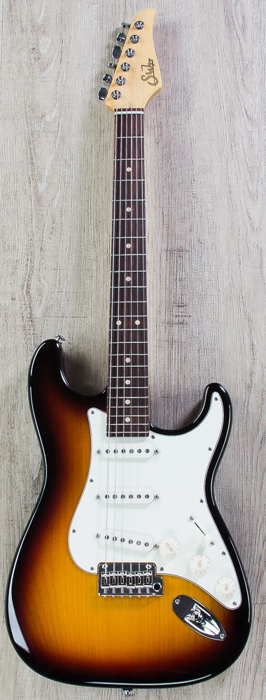 Suhr CP-3TB-IR-SSS Classic Pro, Indian Rosewood Fingerboard, SSS, SSCII, Electric Guitar - 3 Tone Burst