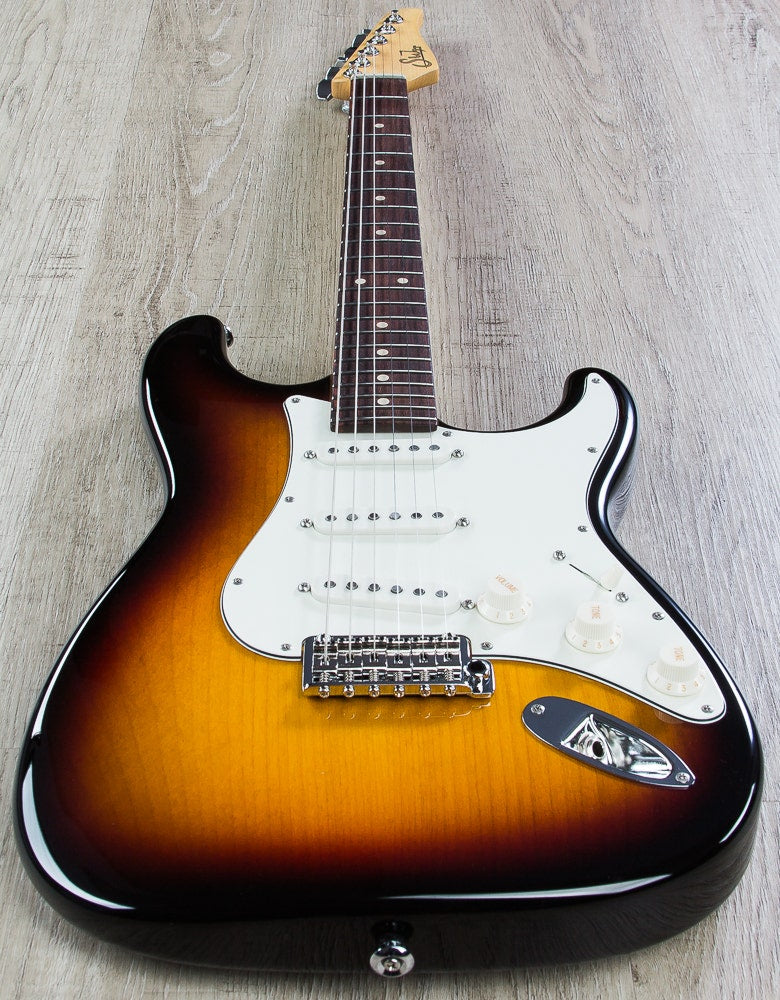 Suhr CP-3TB-IR-SSS Classic Pro, Indian Rosewood Fingerboard, SSS, SSCII, Electric Guitar - 3 Tone Burst